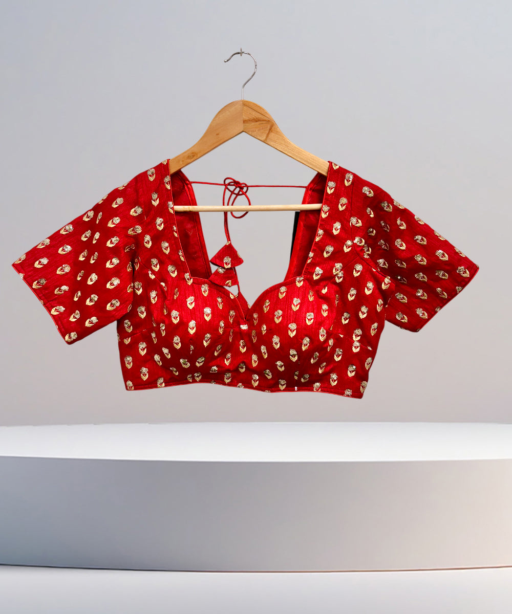 Designer Blouse-Red